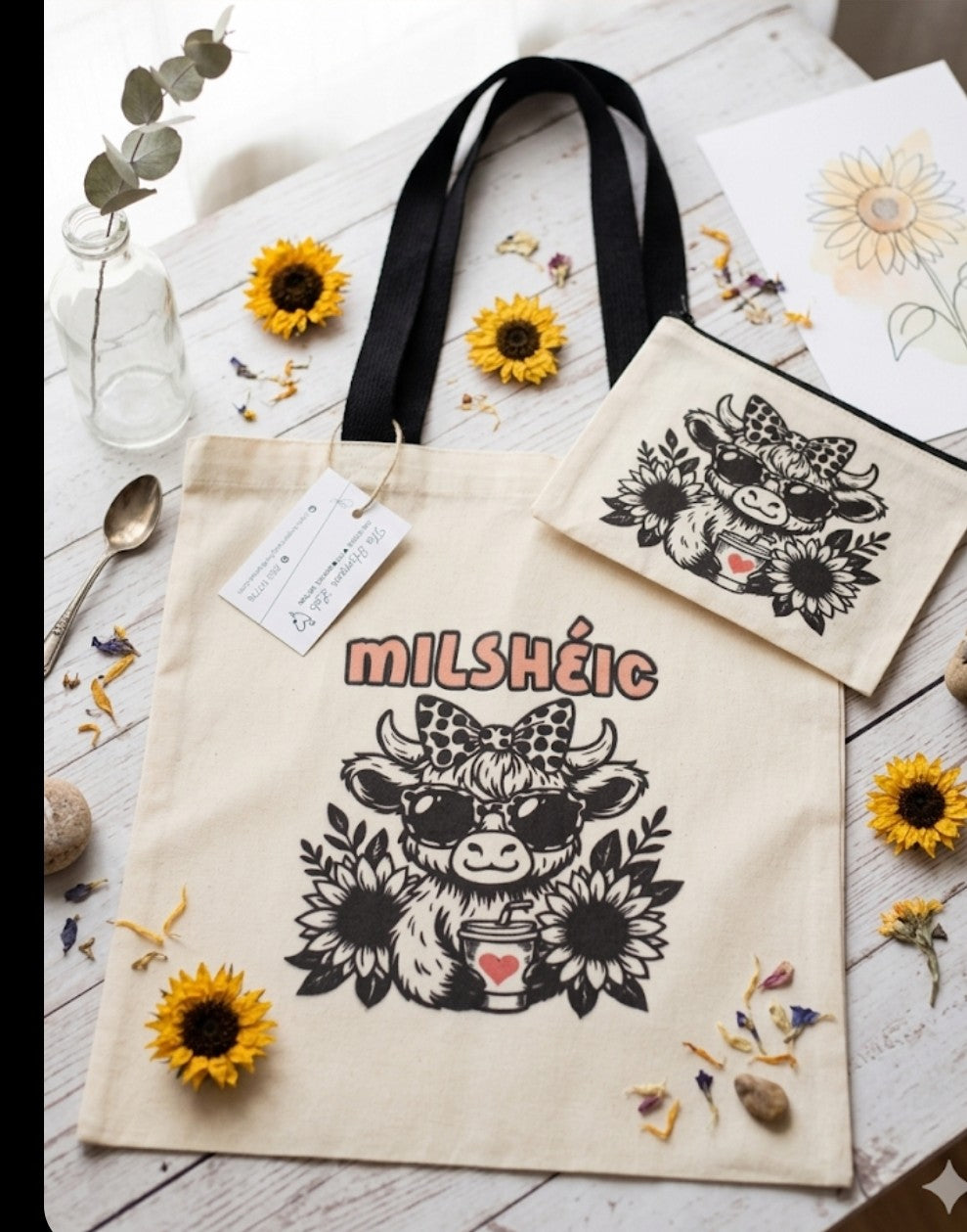 Tote Bag & makeup/purse