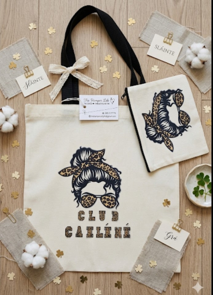 Tote bag & make-up/ purse