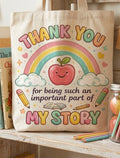 Thank you for being such an important part of my story tote bag & purse.