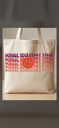 School secretary vibe tote bag & purse